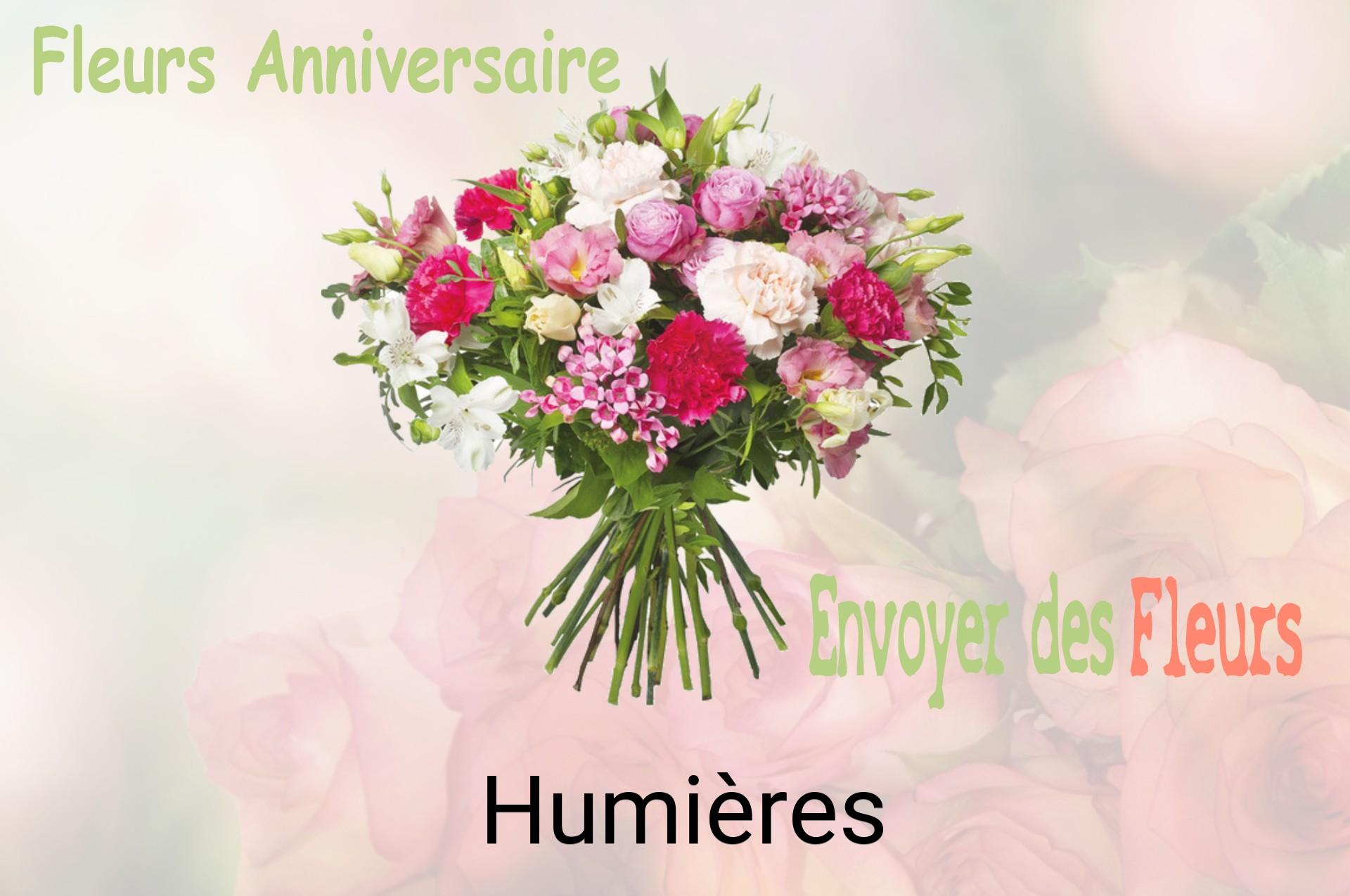 Bouquet de fleurs d’anniversaire livré à Humières